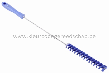 Flessenborstel: polyester vezels medium ø20x500x115 paars