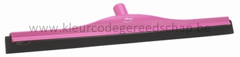 Vloertrekker tweebladig Vikan 105 x 45 x 600 mm roze