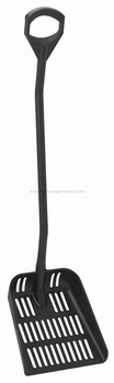 Schop - 1150 mm smal blad - 330 x 270 x 75 mm zwart