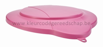 Emmerdeksel polipropyleen 373 x 25 x 310 mm roze