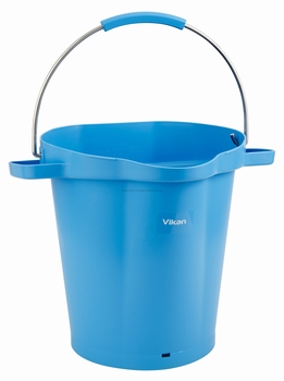 Emmer 20 liter: 380 x 470 x 470 mm Blauw