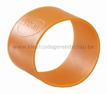 Rubber ring: per set van 5 ringen Ø 40 mm Oranje