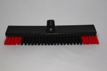 veegborstel ind. 40cm zacht zwart/rood 1 st