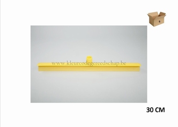 vloerw. monolame 30cm geel 6st