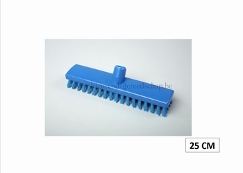 schuurborstel 25cm hard blauw 1 st