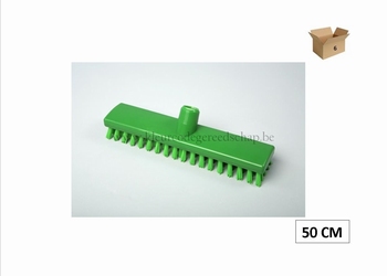 schuurborstel 50cm hard groen 6st