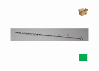 borstel op draad 10mm groen 12st