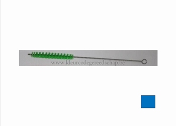 borstel op draad 20mm blauw 1 st