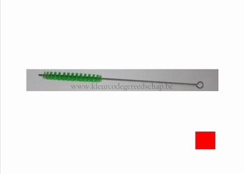 borstel op draad 20mm rood 1 st