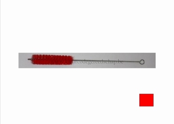 borstel op draad 30mm rood 1 st