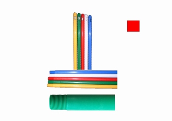 ergonomische steel monobloc rood 1m45 franse dr. 1 st
