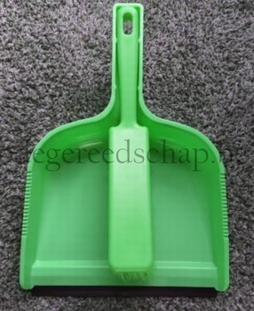 stofblik & handveger zacht groen 1 st