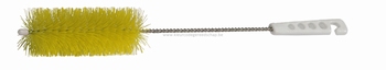FLESBORSTEL ø 50 MM  (INOX DRAAD) - GEEL