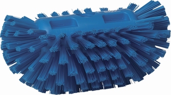 Tankborstel polyester vezels hard - 95 x 135 x 210mm blauw