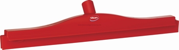 Tweebladige vloertrekker 105 x 45 x 500 mm - rood