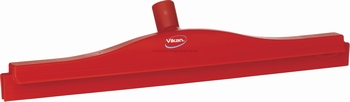 Tweebladige vloertrekker 107 x 45 x 500 mm - rood