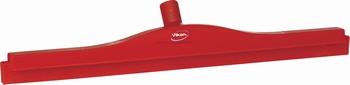 Tweebladige vloertrekker 107 x 45 x 600 mm - rood