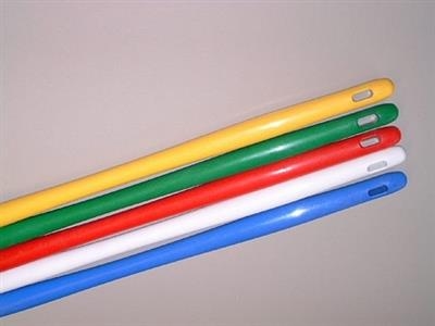 ergonomische steel monobloc rood 1m45 franse dr. 10st