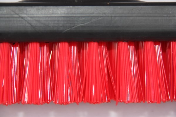 SCHUURBORSTEL INDUSTRA FIJNE DRAAD 30 cm HARD ROOD 1St.