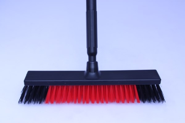 veegborstel ind. 40cm hard zwart/rood 1 st