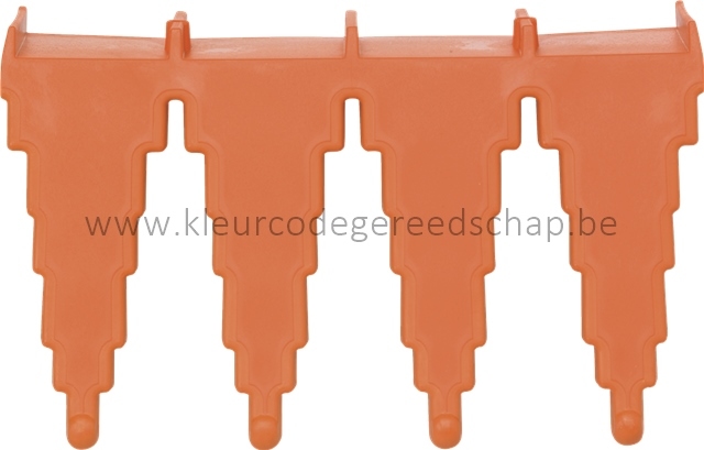 Wandhouder glasvezel-polipropyleen 60 x 160 x 238 mm oranje