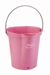 Emmer 6 liter: 255 x 257 x 246 mm. Roze