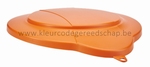 Emmerdeksel polipropyleen 373 x 25 x 310 mm oranje