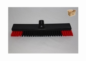veegborstel ind. 40cm zacht zwart/rood 6st
