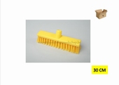 veegborstel 30cm zacht geel 6st