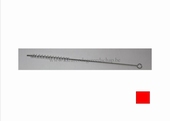 borstel op draad 10mm rood 1 st