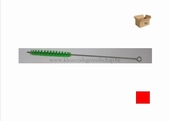 borstel op draad 20mm rood 12st