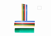 ergonomische steel monobloc wit 1m45 franse dr. 1 st