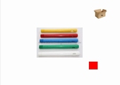 steel monobloc 20cm rood franse dr. 10st