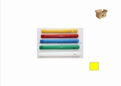 steel monobloc 20cm geel franse dr. 10st