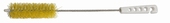 FLESBORSTEL ø 30 MM (INOX DRAAD) - GEEL