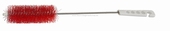 FLESBORSTEL ø 40 MM  (INOX DRAAD) - ROOD