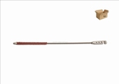 FLESBORSTEL ø 10 MM (INOX DRAAD) - ROOD 12st.