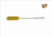 FLESBORSTEL ø 30 MM (INOX DRAAD) - GEEL 12st.