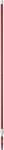 Telescopische steel ø 35 x 1675-2780 mm rood