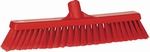 Combi veegborstel - 130 x 46 x 400 mm rood
