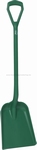 Schop D-greep - 1040 mm plat blad - 270 x 330 x 50 mm groen