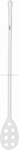 Geperforeerde roerspatel - 1200 x 35 mm wit