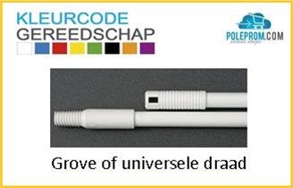 Vloerwissers met grove draad